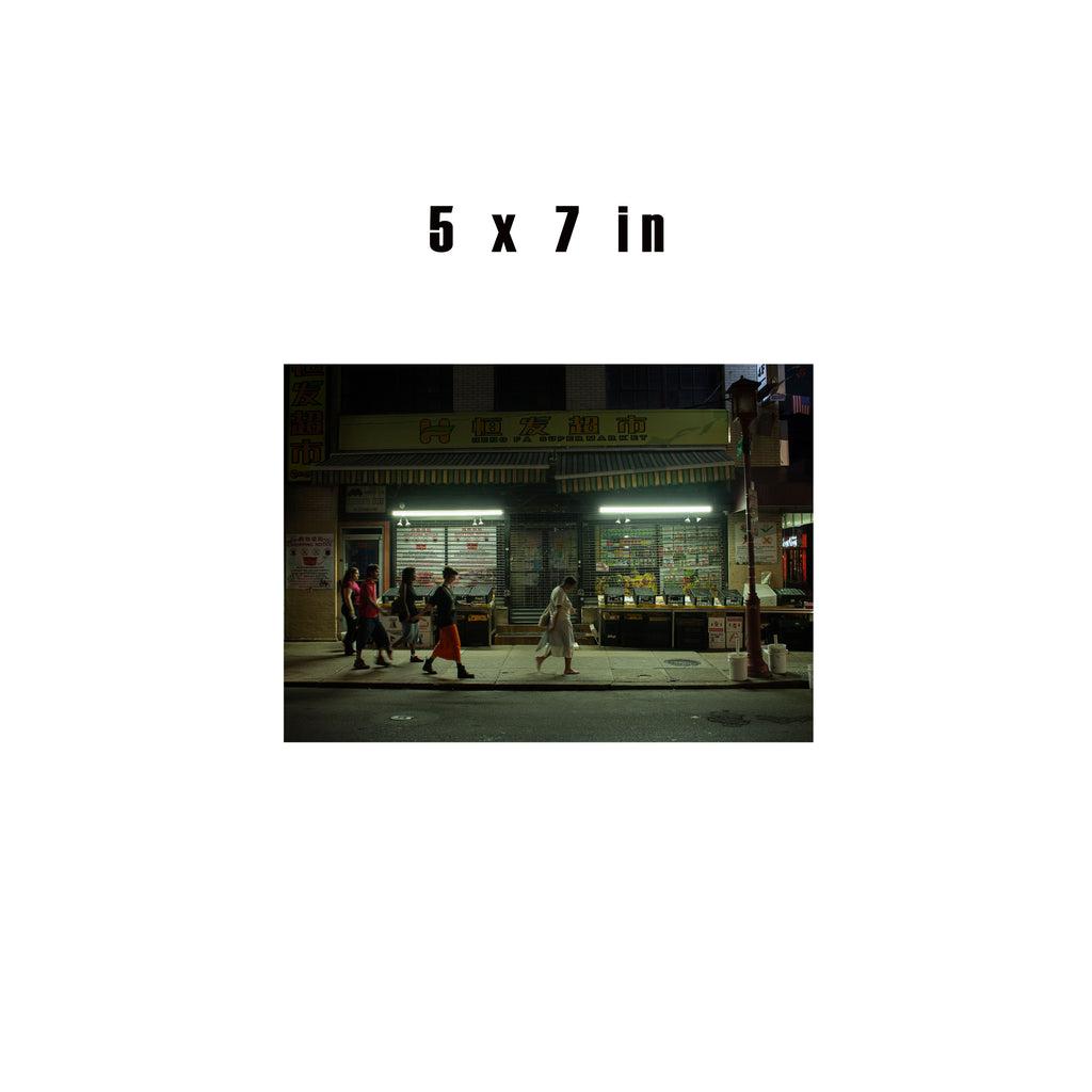 Walking in Chinatown